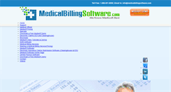 Desktop Screenshot of medicalbillingsoftware.com